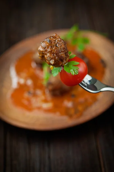 Fleischklößchen — Stockfoto