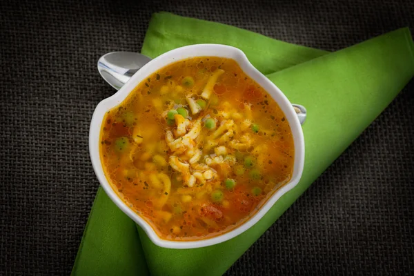 Grønnsakssuppe – stockfoto