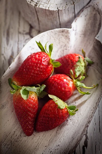 Frische Erdbeeren — Stockfoto