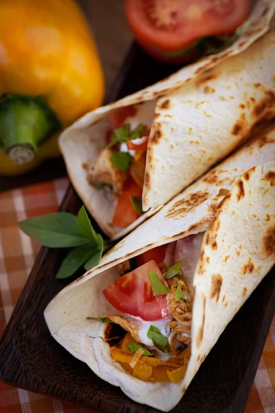 Färska tortillas — Stockfoto