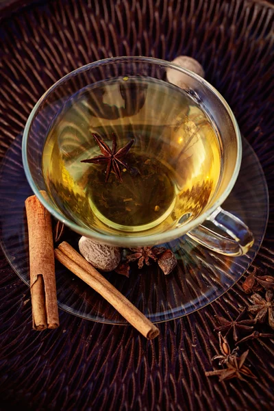 Fűszeres tea — Stock Fotó