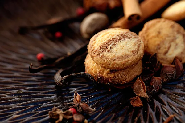 Biscotti al burro — Foto Stock