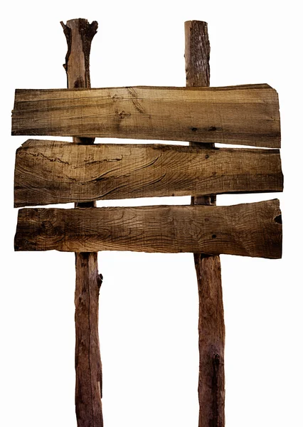 Sinal de madeira — Fotografia de Stock
