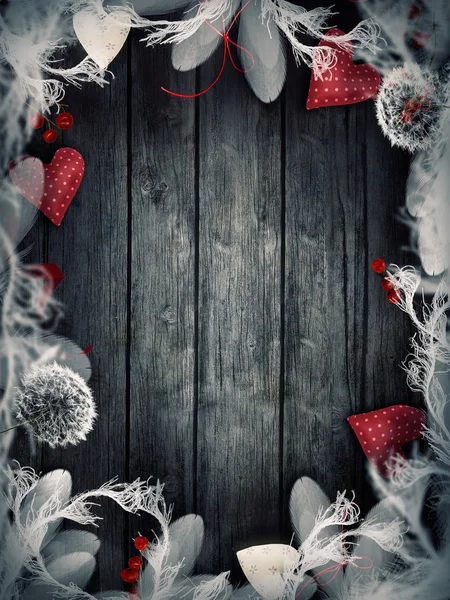 Valentines ontwerp - liefde krans — Stockfoto