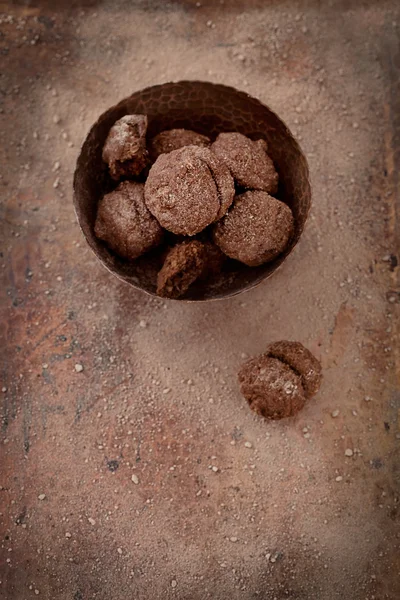 Chocolade truffels — Stockfoto