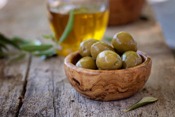 Aceitunas frescas — Foto de Stock