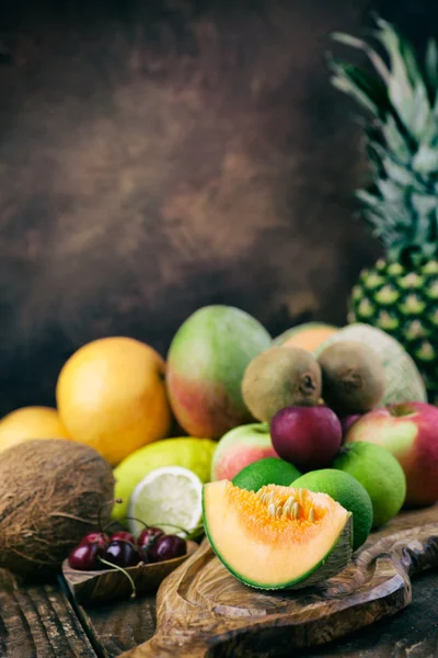 Ποικιλία φρούτων — Φωτογραφία Αρχείου