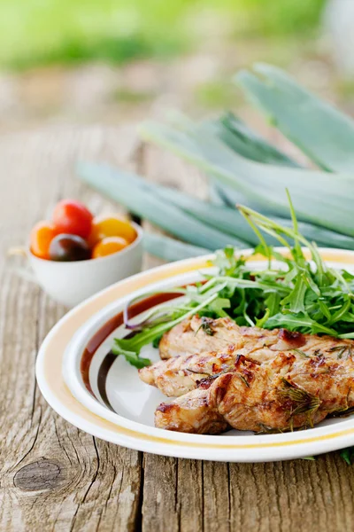 Grilled chicken — Stock Photo, Image