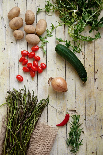 Čerstvá bio zelenina — Stock fotografie
