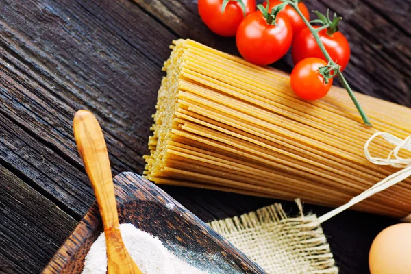 Pasta ingrediënten — Stockfoto