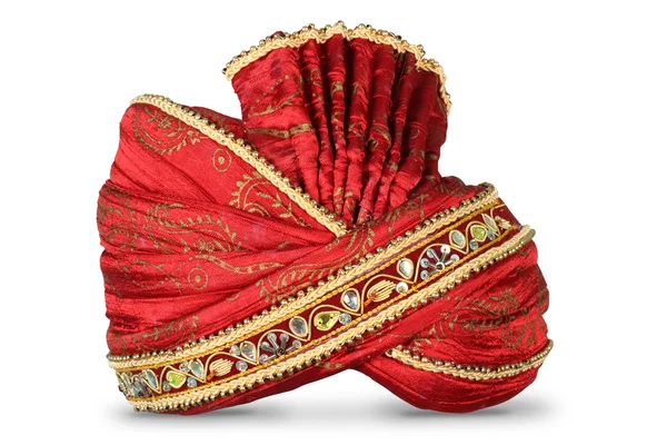 Indische Kopfbedeckungen in Ehen — Stockfoto