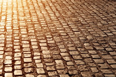 arnavut kaldırımlı sokak