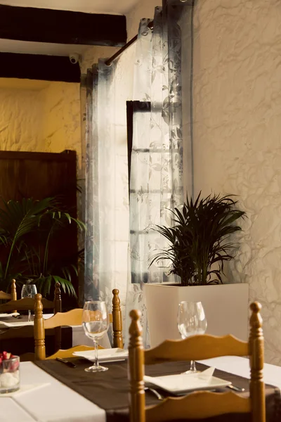 Interior del restaurante antiguo — Foto de Stock