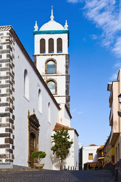 Santa ana kyrka, garachico, Teneriffa — Stockfoto