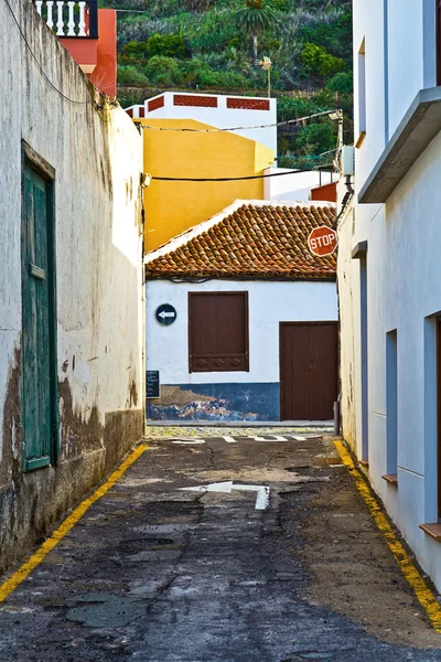 Garachico landelijke straten, tenerife — Stockfoto