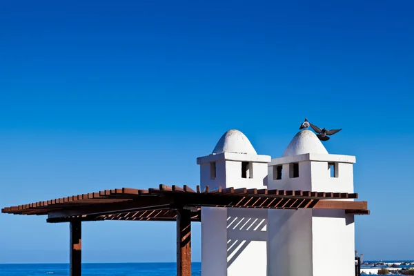 Canarian Architecture in Puerto de la Cruz, Tenerife — Stock Photo, Image