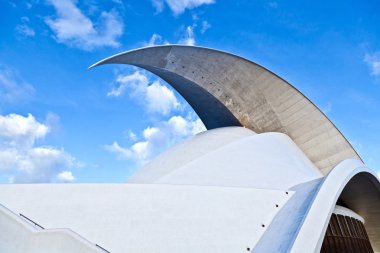 santa cruz de tenerife auditorio yapıları