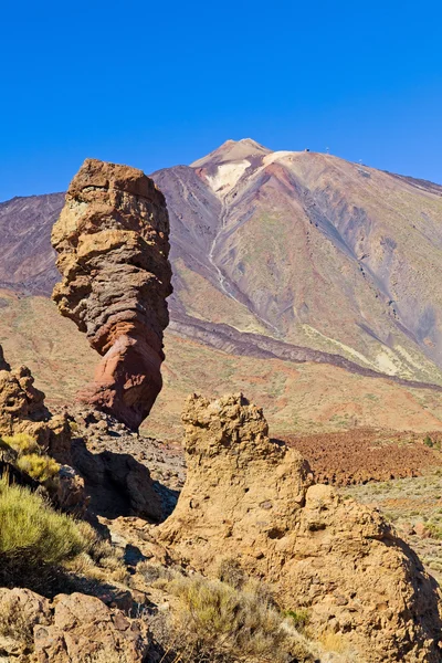 Roques de garcia a teide national park, tenerife — Stock fotografie