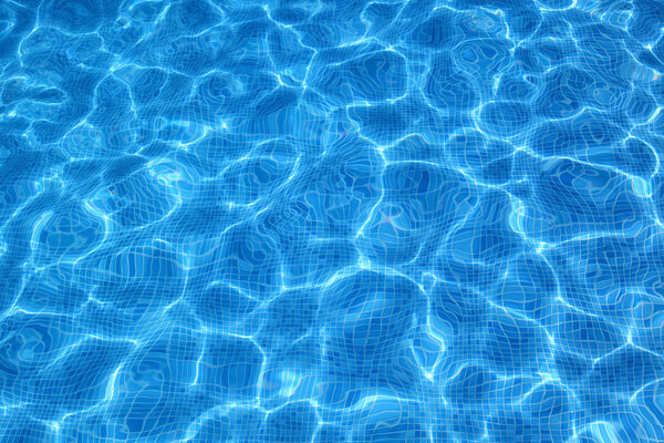 Water Reflections in the Pool