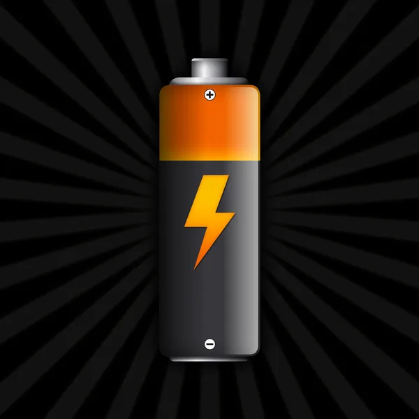 Значок батареи — стоковое фото