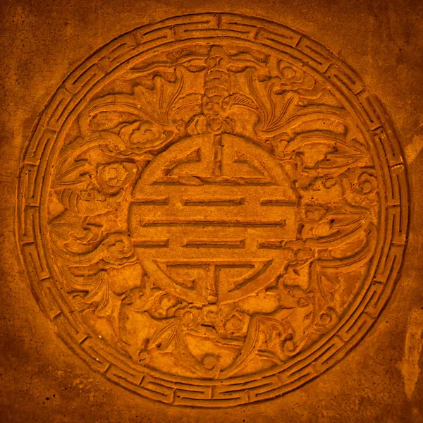 Old Chinese Carving — Stock Photo, Image