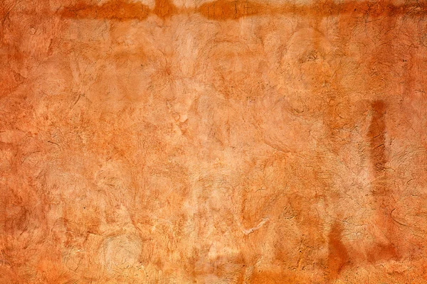 Narancssárga stukkó fal — Stock Fotó