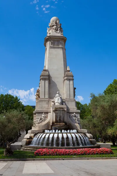 Miguel de Cervantes-Denkmal — Stockfoto