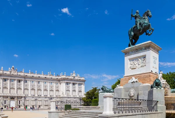 Palazzo Reale di Madrid — Foto Stock