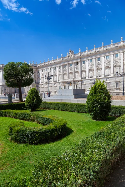 Madrid palácio real — Fotografia de Stock