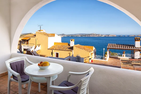 Balcony with Sea Views — Stock Photo, Image