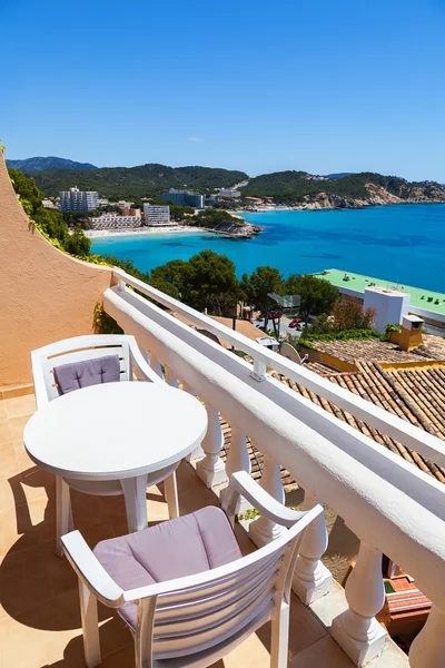 Balcon avec vue sur la mer — Photo