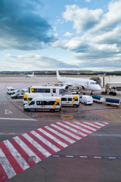 Pista do aeroporto — Fotografia de Stock