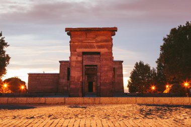 Temple of Debod, Madrid clipart