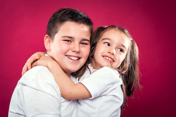 Little Brothers Smiling — Stock Photo, Image