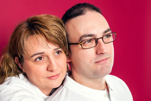 Young Adult Couple Smiling — Stock Photo, Image