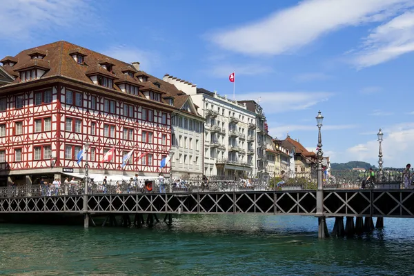 Kramgasse Bridge, Luzern — Stock Fotó