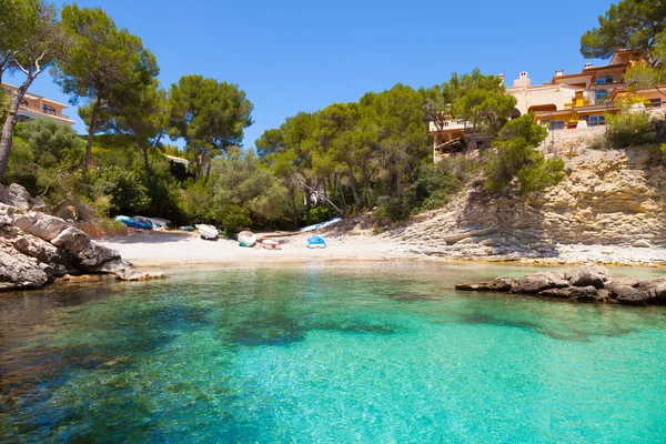 Cala fornells Visa i paguera, Mallorca — Stockfoto