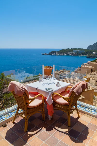 Rural Restaurant with Sea Views — Stock Photo, Image