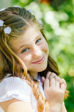 ilk Komünyon günü kız