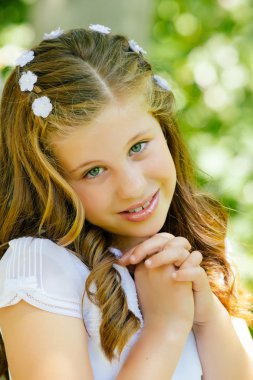 ilk Komünyon günü kız