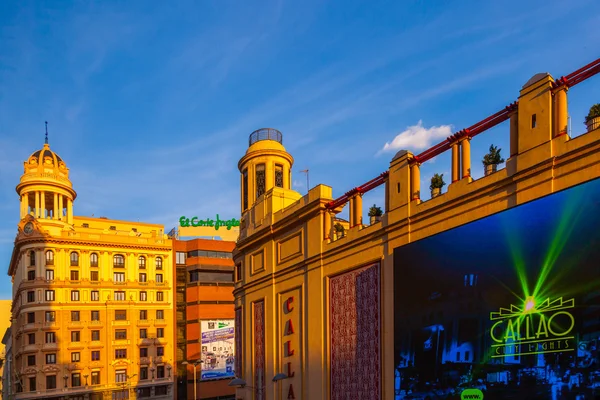 Piazza Callao, Madrid — Foto Stock