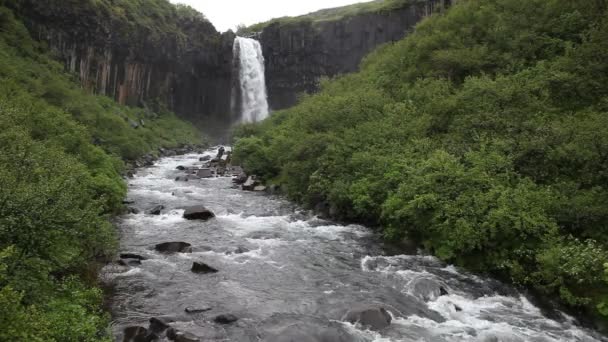 Cachoeira norueguesa — Vídeo de Stock