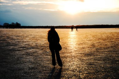 buz pateni kırsal kesimde