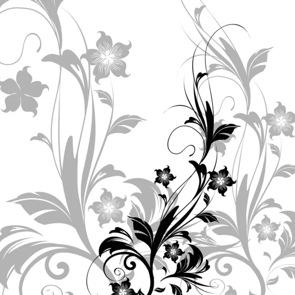 Floral Theme — Stock Vector