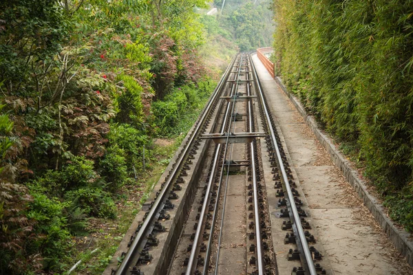 Järnväg sätt — Stockfoto