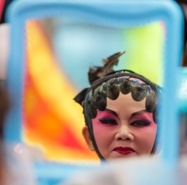 kínai operák smink