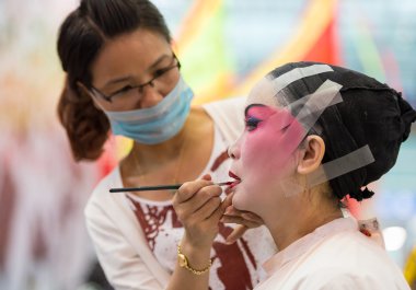 kínai operák smink