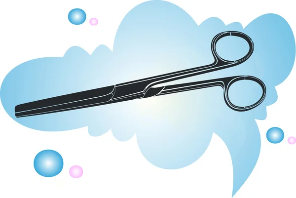 Hairdresser's scissors — Stock Vector