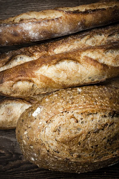 Handwerkliches Brot — Stockfoto