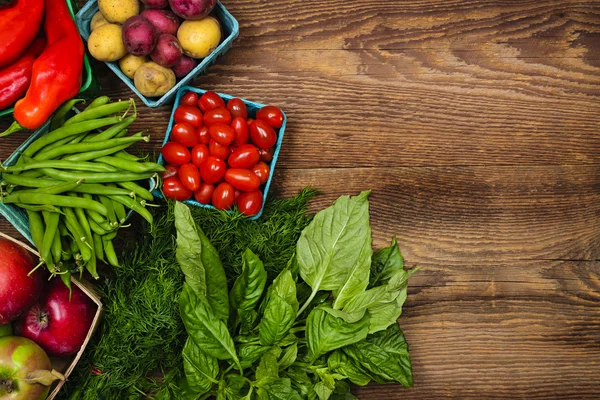 Frutas y hortalizas frescas del mercado —  Fotos de Stock